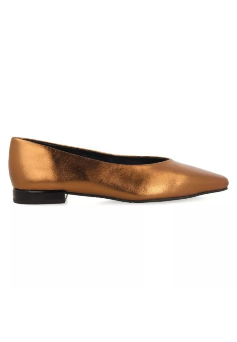 Zapato bailarina Gioseppo Hamre-70813 bronce