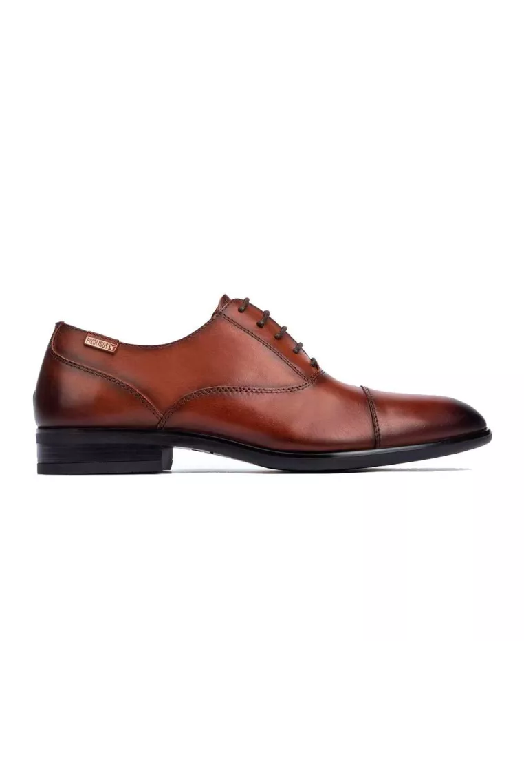 Zapato blucher Pikolinos-M7J-4184 BRISTOL  para hombre color cuero