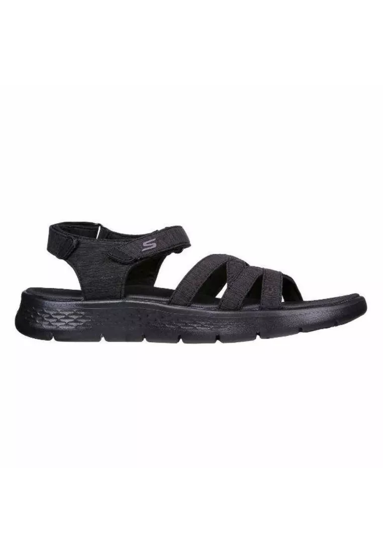 Sandalia deportiva Skechers-141450 negro mujer