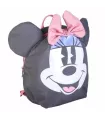 Mochila Minnie Mouse Cerda-2100003773 infantil color gris