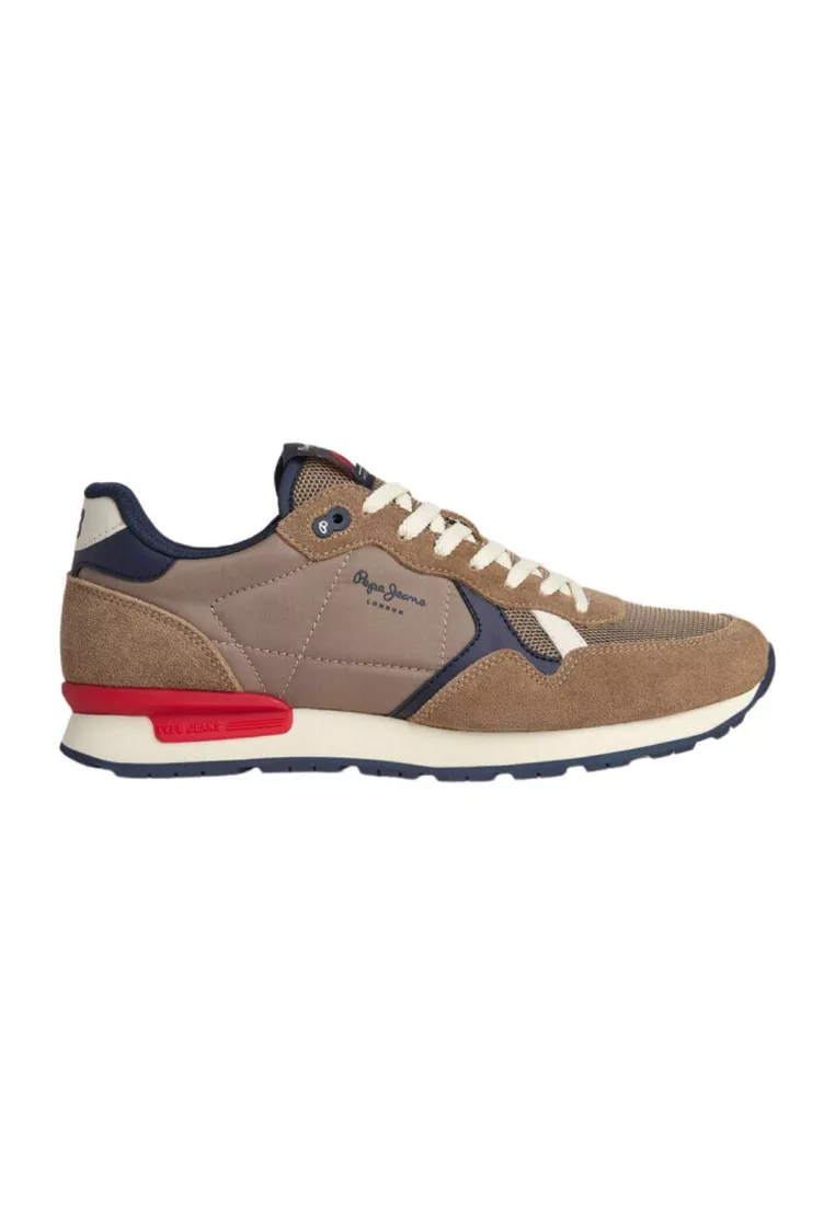 Sneaker Pepe Jeans-PMS30983 taupe hombre