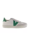 Sneakers vestir mujer blanco-verde, Victoria