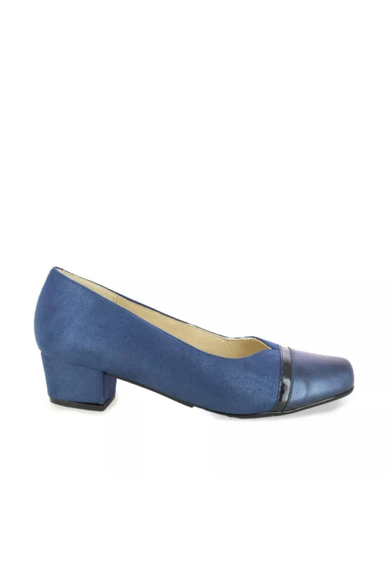 Zapatos salon mujer azul, Doctor Cutillas