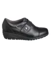 Zapato cuña Pitillos-2731 negro para mujer